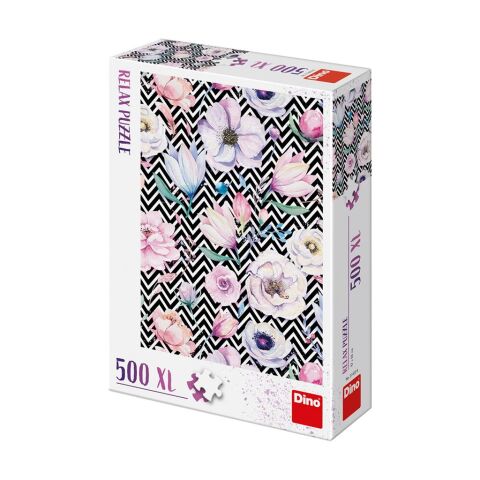 Dino Puzzle Blumen 500 XL Teile