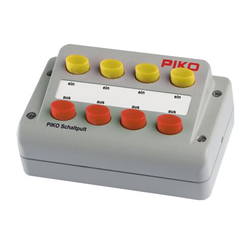 Piko Analoges Bedienfeld (4 Schalter, rot-gelb) - 55261