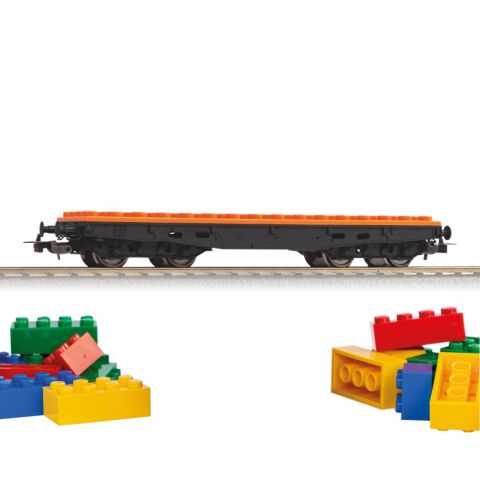 Piko Platform Klemmbausteine-Wagen - 58405