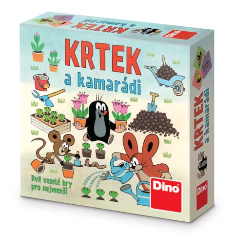 Dino Brettspiel Maulwurf und Freunde
