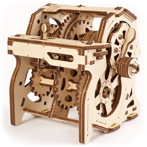 Ugears Mechanisches 3D-Holzpuzzle STEM Educational Gearbox