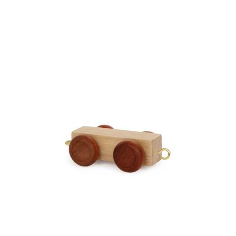 small foot Alphabet Zug flacher Wagen