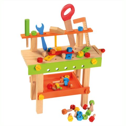 Bino Kinderwerkbank mit Werkzeug