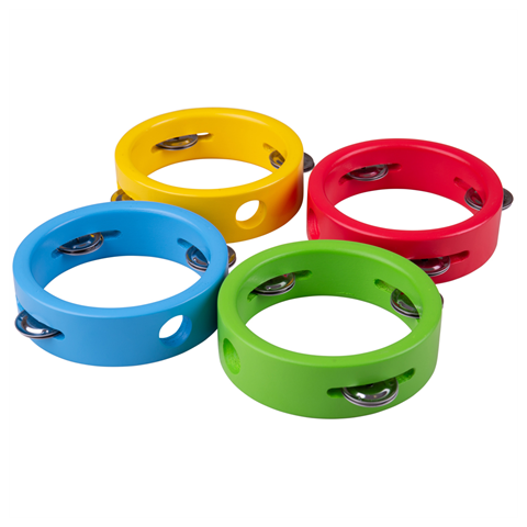 Bigjigs Toys Mini-Tamburin aus Holz