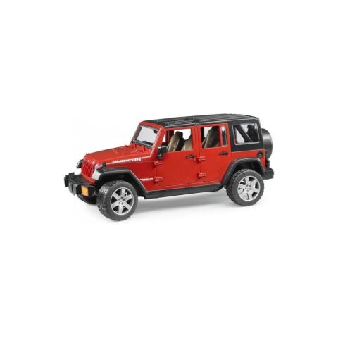 Bruder Jeep Wrangler Rubicon rot