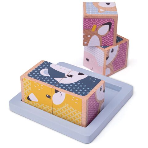 Bigjigs Baby Woodland Holzklötze
