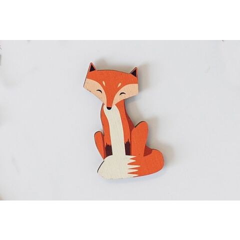 BeWooden Holzmagnet Fuchs Elis