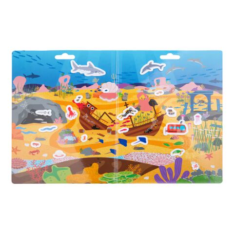 Bigjigs Toys Wiederverwendbare Aufkleber Abenteuer im Meer