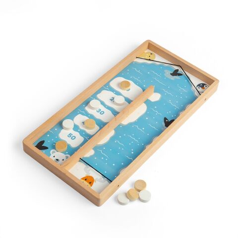 Bigjigs Toys Spiel mit Pucks auf Eis