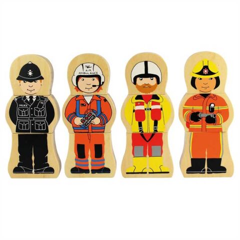 Bigjigs Toys Holzpuzzle Beruf