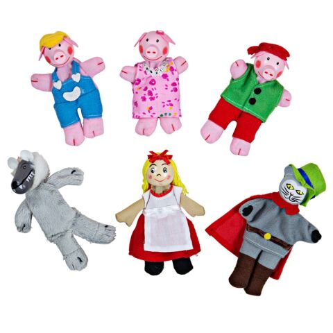 Bigjigs Toys Fingerpuppen Feenfiguren