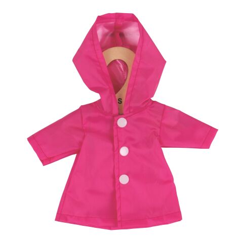 Bigjigs Toys Rosa Mantel für Puppe 28 cm
