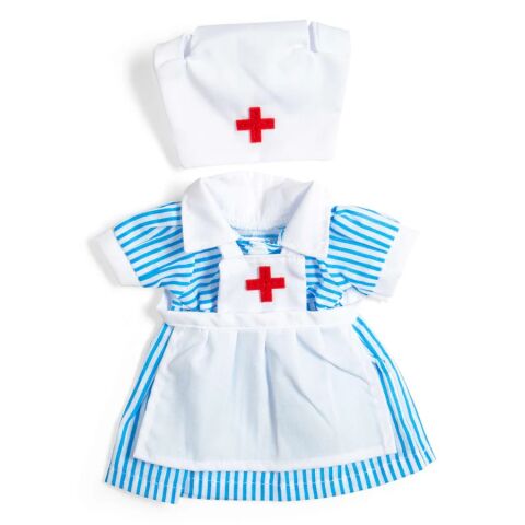 Bigjigs Toys Krankenschwester Kleid für Puppe 28 cm