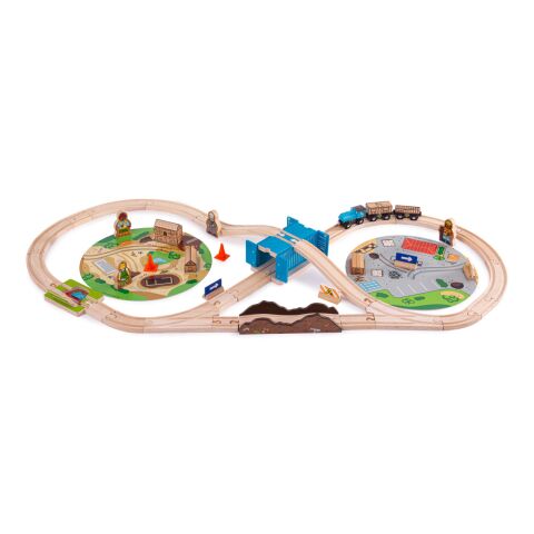 Bigjigs Rail Train Construction 50 Teile