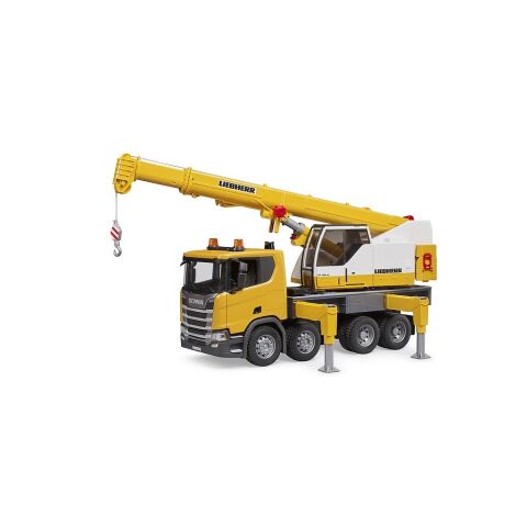 Bruder Scania LKW mit Liebherr-Kran