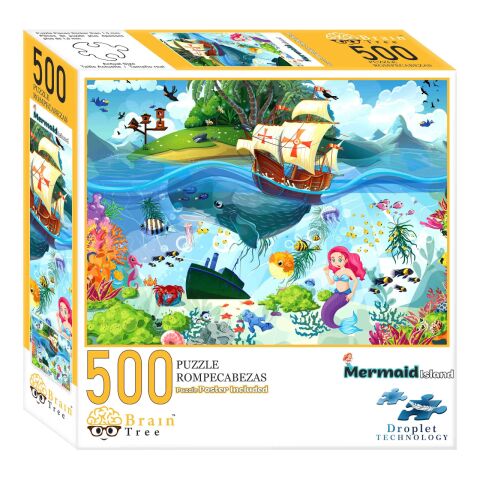 Brain Tree Puzzle Meerjungfrau 500 Teile