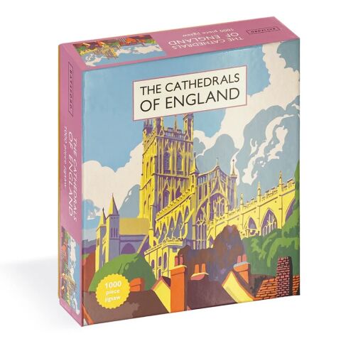 Galison Puzzle Kathedrale von England 1000 Teile