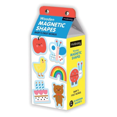 Mudpuppy Magnetisches Holzset mit ersten Wörtern für Kinder