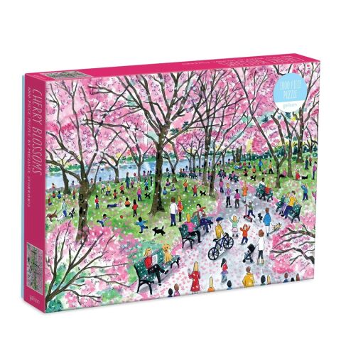 Galison Puzzle Blühende Sakura 1000 Teile