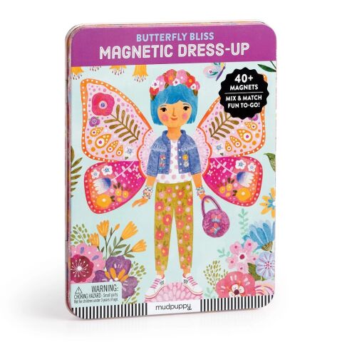Mudpuppy Magnetisches Ankleiden von Butterfly Girls