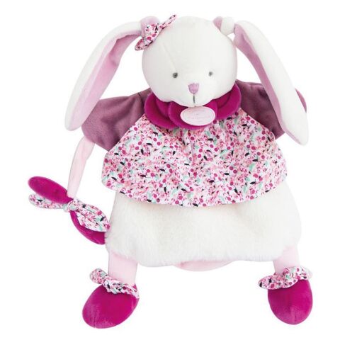 Doudou Plüschhase rosa 28 cm