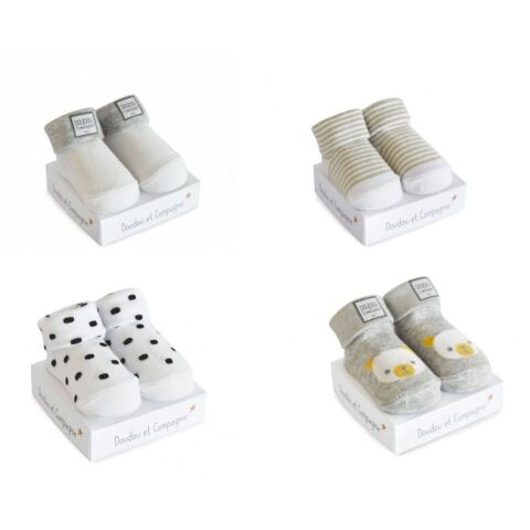 Doudou-Geschenkset - Universal Socken 0-6 Monate 1 Paar