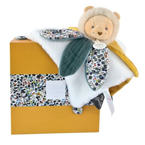 Doudou Geschenkset - kuscheliges Schnuffeltuch