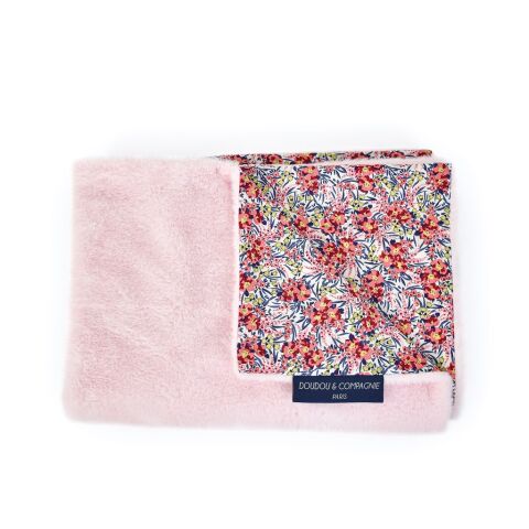 Doudou Plüsch-Babydecke Boh'aime 70 x100 cm rosa