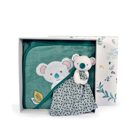 Doudou Geschenkset - Plüschkoala mit Handtuch