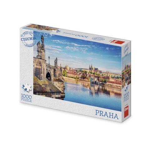 Dino Puzzle Sommerliche Prager Kleinseite 1000 Teile