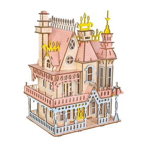 Woodcraft Hölzernes 3D Puzzle Prächtige Villa