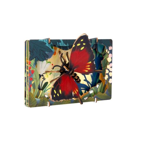 EscapeWelt 3D-Holzpuzzle Schmetterling