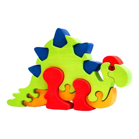 Fauna Massivholzpuzzle großer Stegosaurus