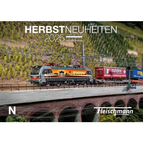 Fleischmann Neuheitenkatalog Herbst 2025 deutsche Ausgabe