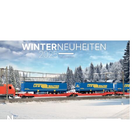 Fleischmann Katalog Winterneuheiten 2025 auf Deutsch