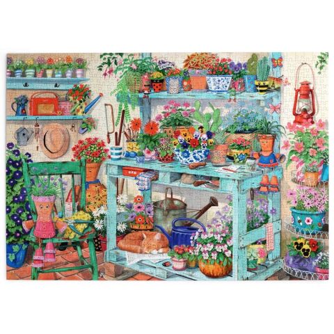 HOP Puzzle Gartenwerkstatt 1000 Teile