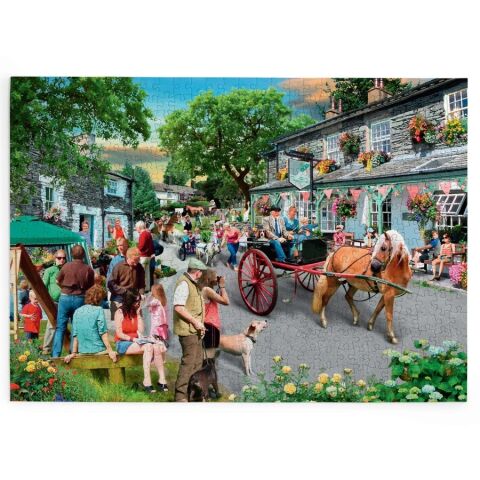 HOP Puzzle Pony-Parade 500 große Teile