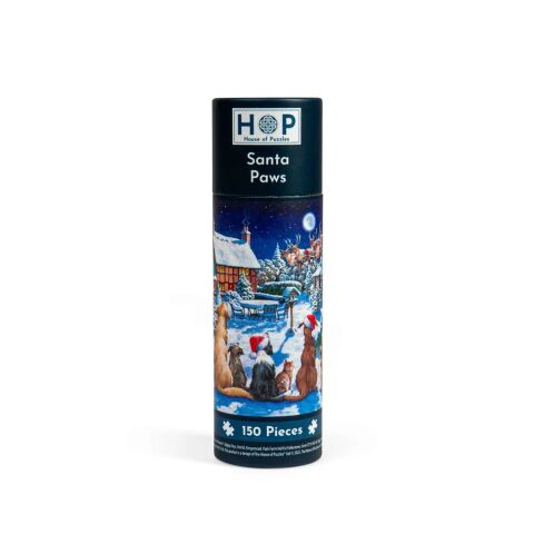 HOP Puzzle Santas Tiere 150 Mini-Teile