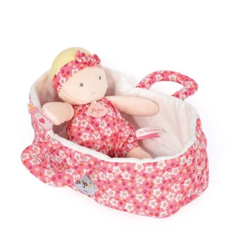 DoudouJolijou Marylou Puppe in Tasche 20 cm