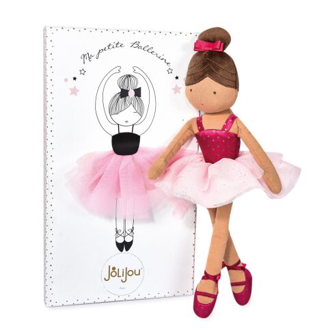 Doudou Jolijou Isadora Ballerina Puppe 35 cm
