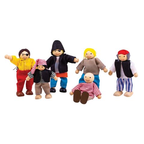 Bigjigs Toys Piratenset 6-teilig