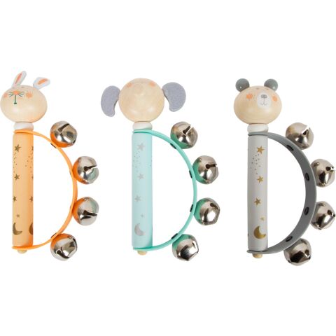 small foot Pastellfarbenes Tamburin 1 Stück