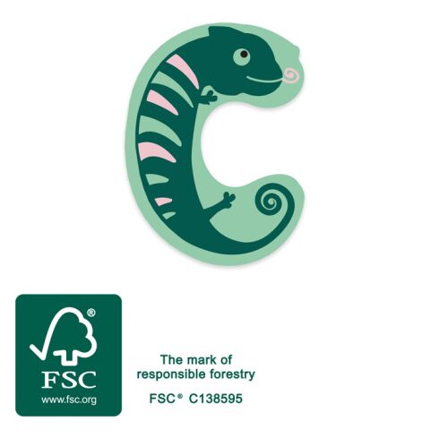 small foot Holzbuchstabe C