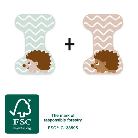 small foot Holzbuchstabe I