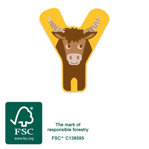 small foot Holzbuchstabe Y