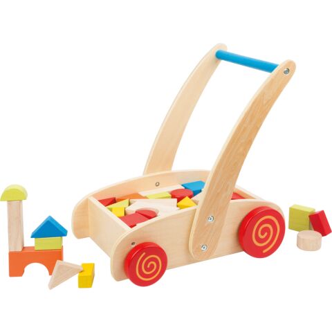small foot Walker Holzklötze im Wagen