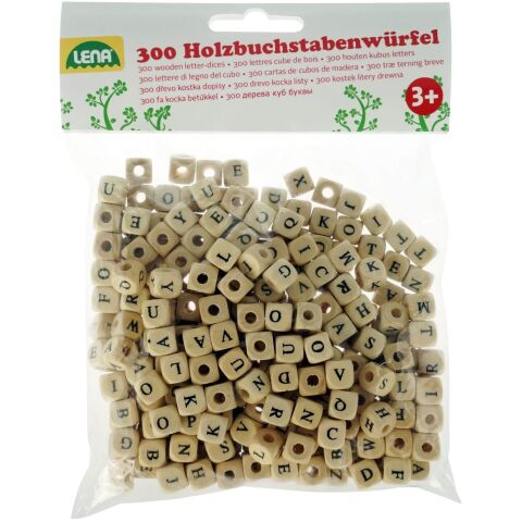 Lena Holzalphabet Buchstaben 300 Stück