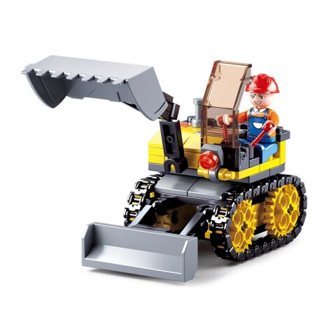 Sluban Town Builders M38-B0377C Kleiner Raupenbagger