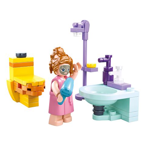 Sluban Girls Dream M38-B0800A Badezimmer