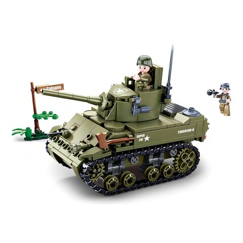 Sluban Armee WW2 M38-B0856 Kleiner Alliierter Panzer